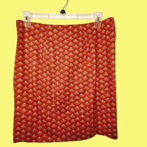 💚Sevier Skirts Custom Red Chevrons Mini